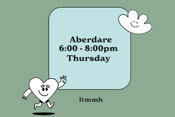 Let's Talk Men's Mental Health Peer Support Group; Aberdare