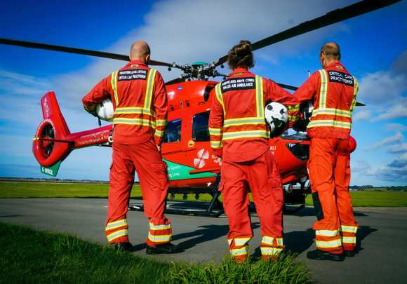 Wales Air Ambulance RCT community volunteers