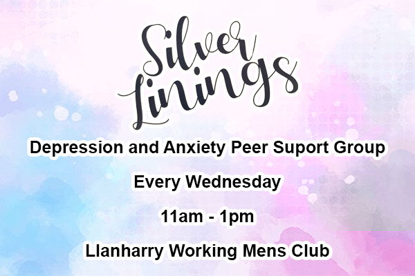 Confidential Peer Support Group for people 18+ whom experience Depression and or Anxiety.