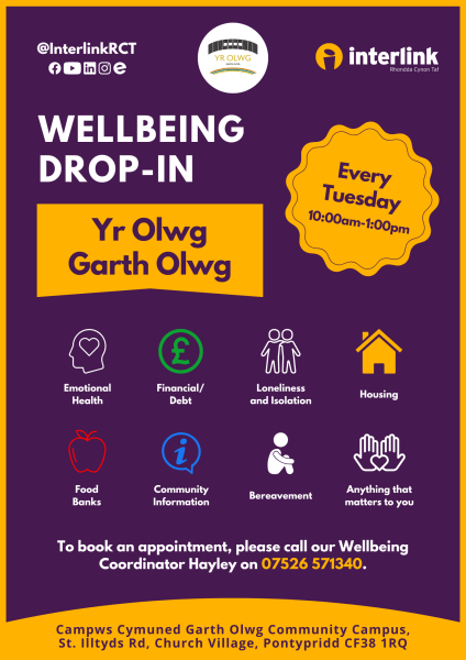 Wellbeing Drop in