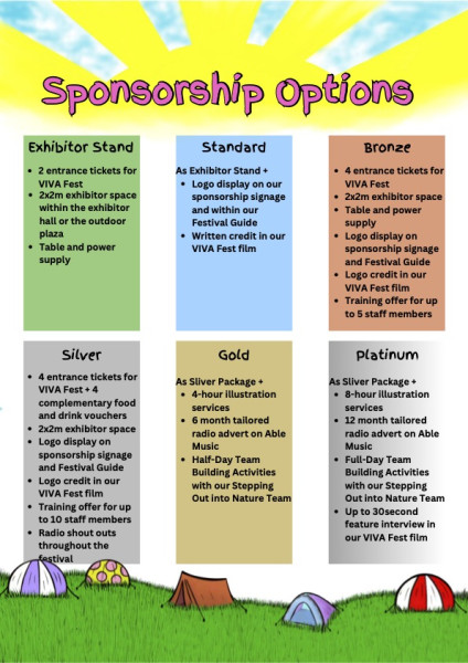 Sponsorship Packages - VIVA Fest