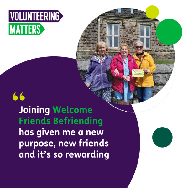 Welcome Friends Befriending - Volunteers Required in RCT and Merthyr