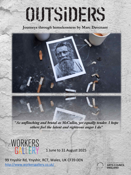 Outsiders - A Photography Exhibition by Marc Davenant NOW BACK ON!