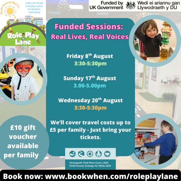 Funded Sessions – Real Lives, Real Voices