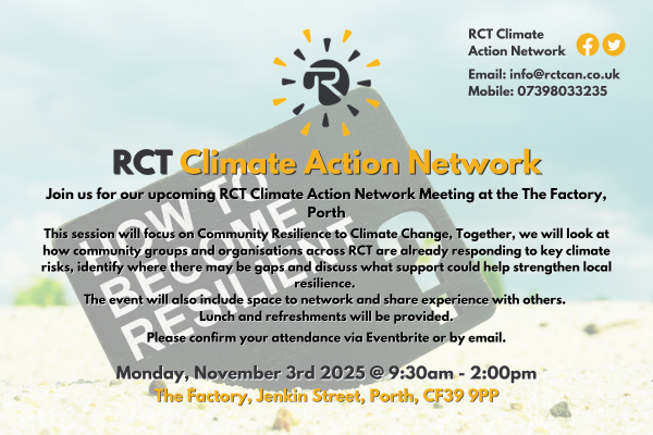 RCT Climate Action Network - Building Community Resilience