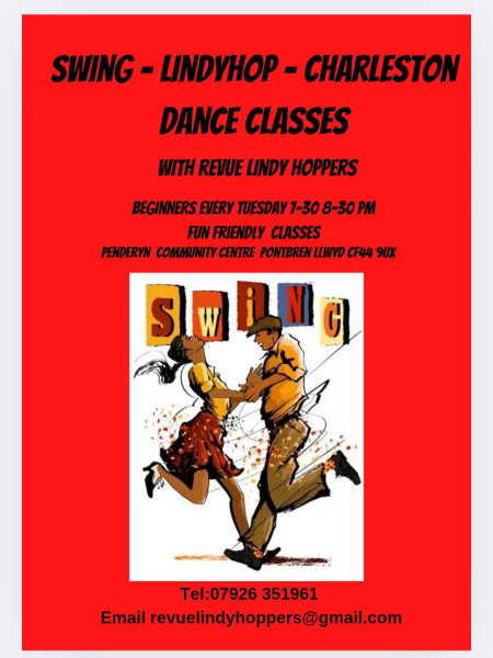 Penderyn Swing, Lindyhop and Charleston Dance Class
