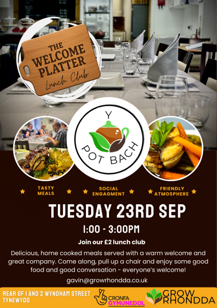 The Welcome Platter - Lunch Club