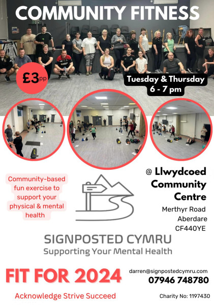 Signposted Cymru Community Fitness