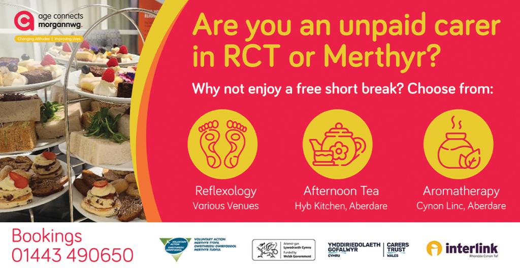 Unpaid Carers Breaks in RCT & Merthyr