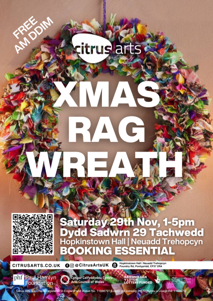 Free Rag Wreath Making