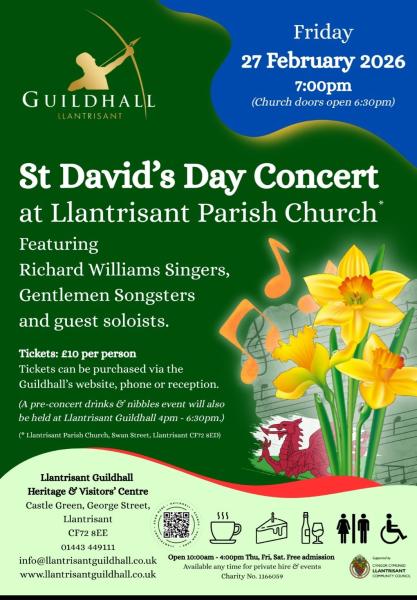 St David's Day Concert, Llantrisant Church