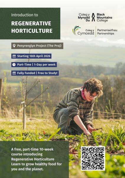 Introduction to Regenerative Horticulture - free taster day Thu 12th March
