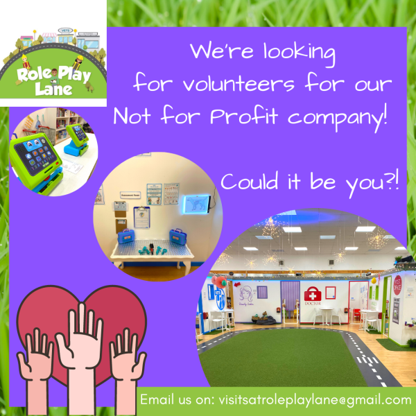 Volunteer needed for children’s role play centre in Llantwit Fardre