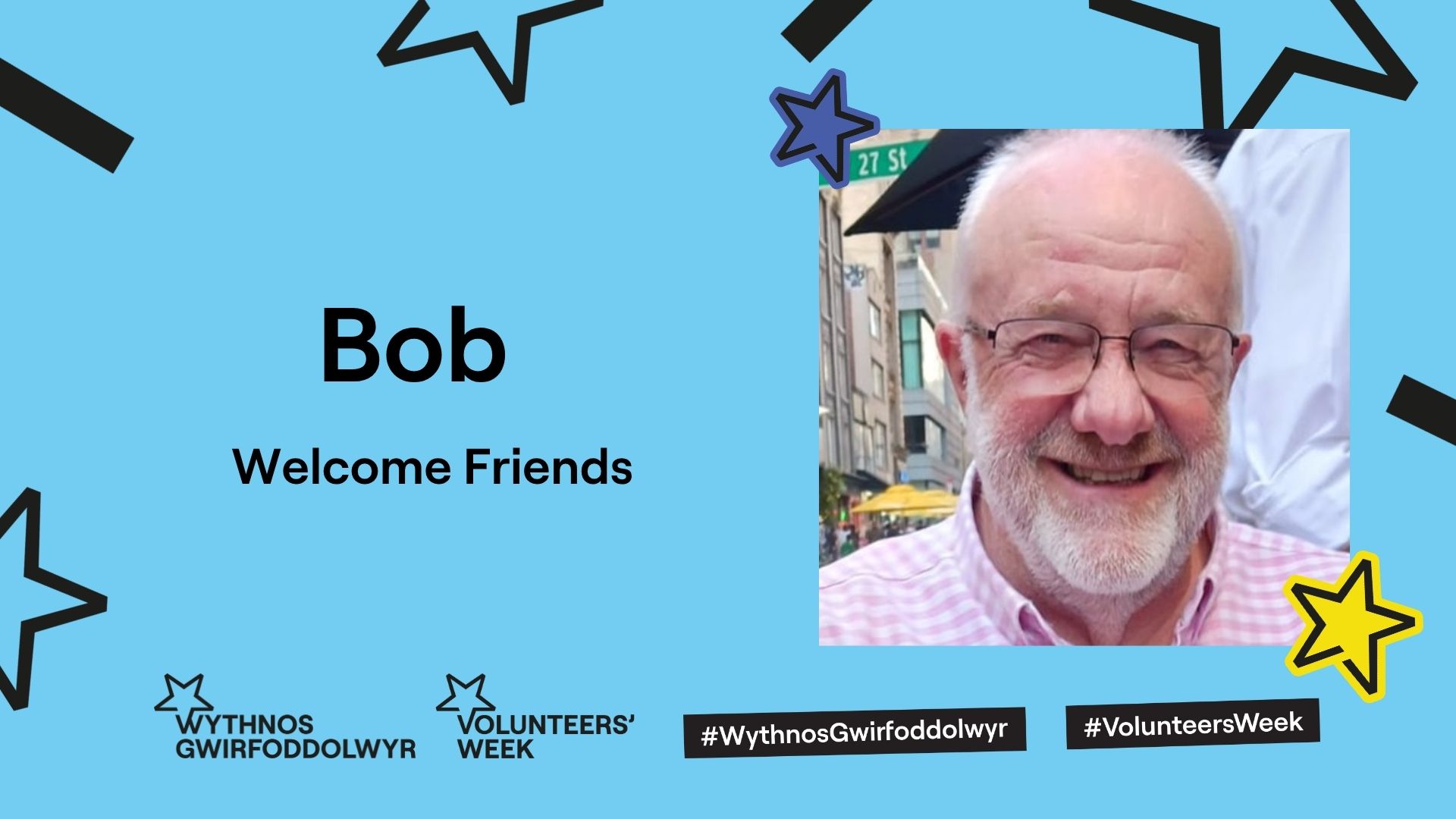 Bob, Welcome Friends